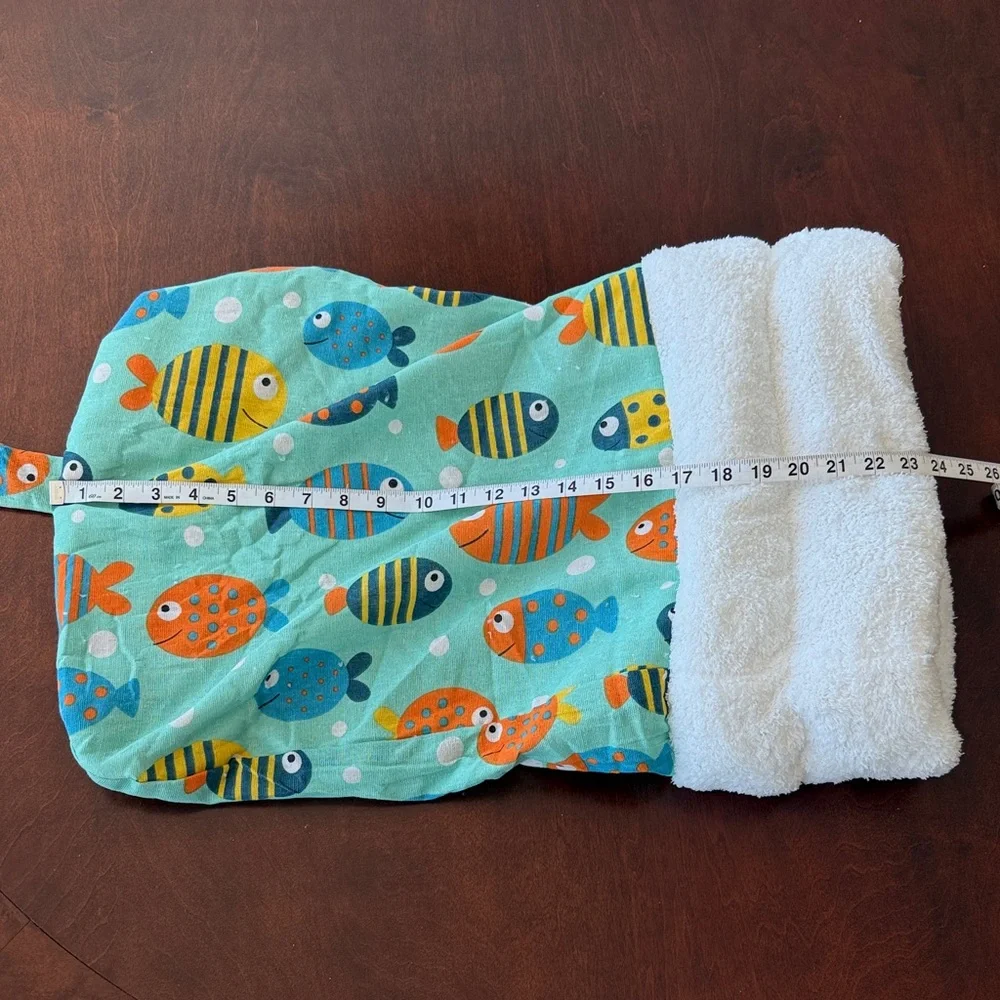Colorful Fish Print Cat Sleeping Bag/Bed